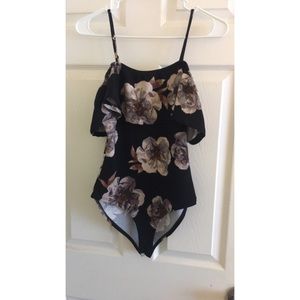 Floral bodysuit